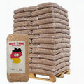 Pellet di legno premium HOT FIRE ENplus A1– bancale da 66 sacchi da 15kg