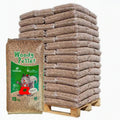 Pellet di legno Woodypellet ENplus A1—Bancale da 72 sacchi da 15kg