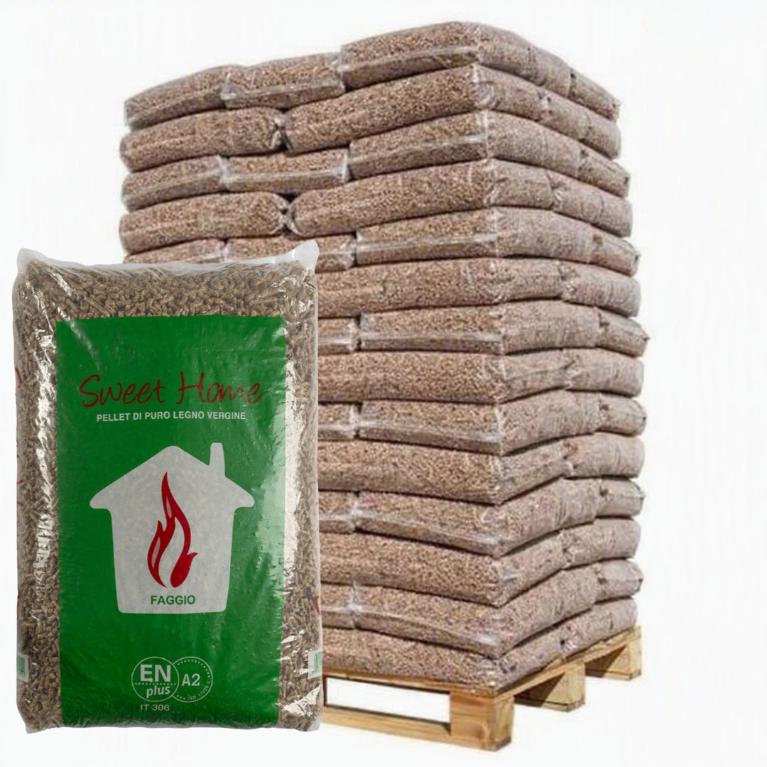 Pellet di legno SWEET HOME BRASIL ENplus A1 — bancale 84 sacchi da da 15kg